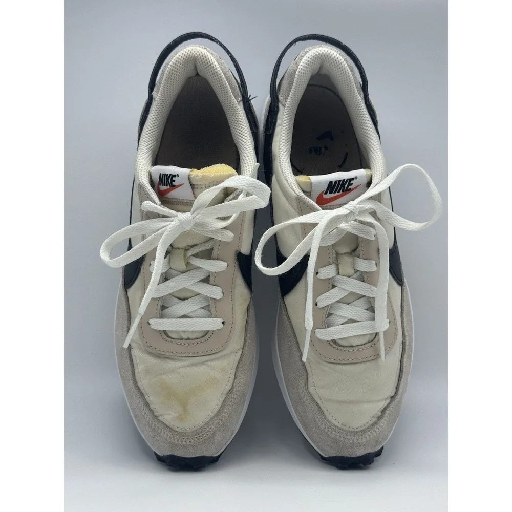 Nike Women's Waffle Debut Size 9 Sanddrift White/Black DH9523-102
